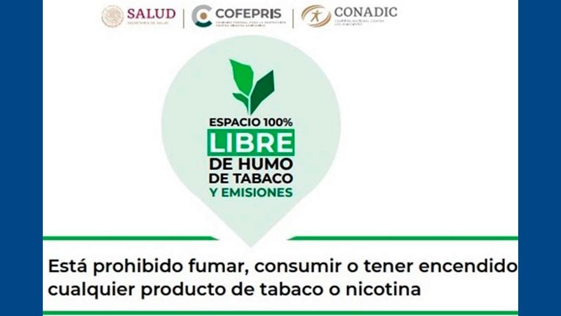 Dan dos meses para señalar espacios libres de humo