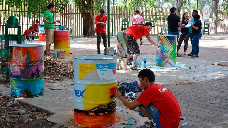 Inicia con éxito Pinta a Cajeme de color 2018