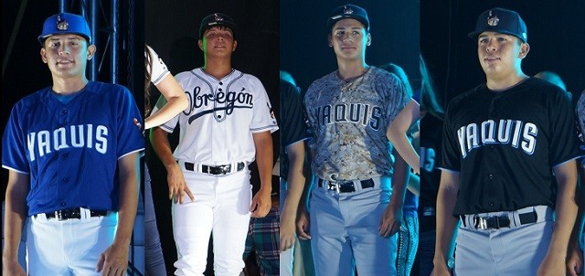 Presenta Club Yaquis nuevos uniformes