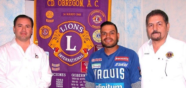 Club de Leones y Yaquis presentan 